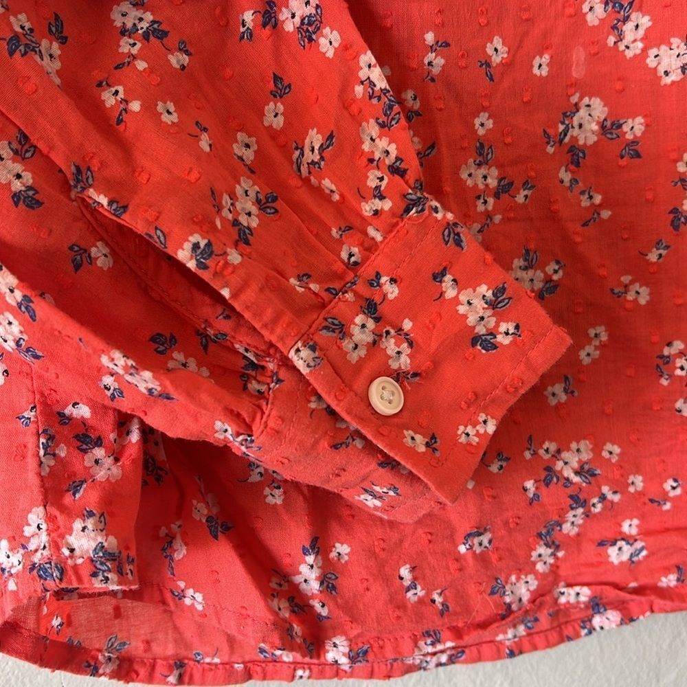 Gap Print Ruffle Shirt - Picture 5 of 11